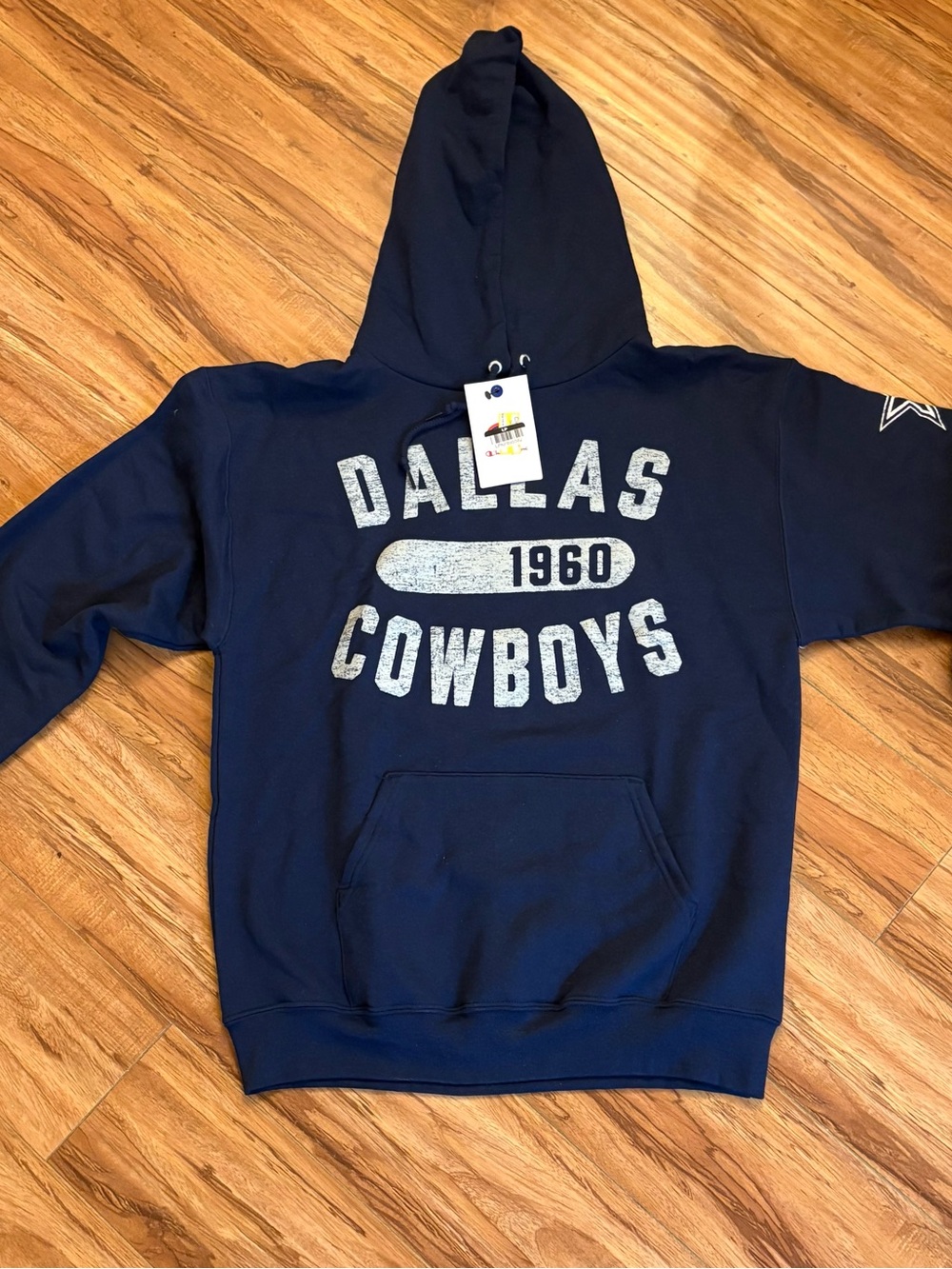 NFL Dallas Cowboys Navy Graphic Hoodie